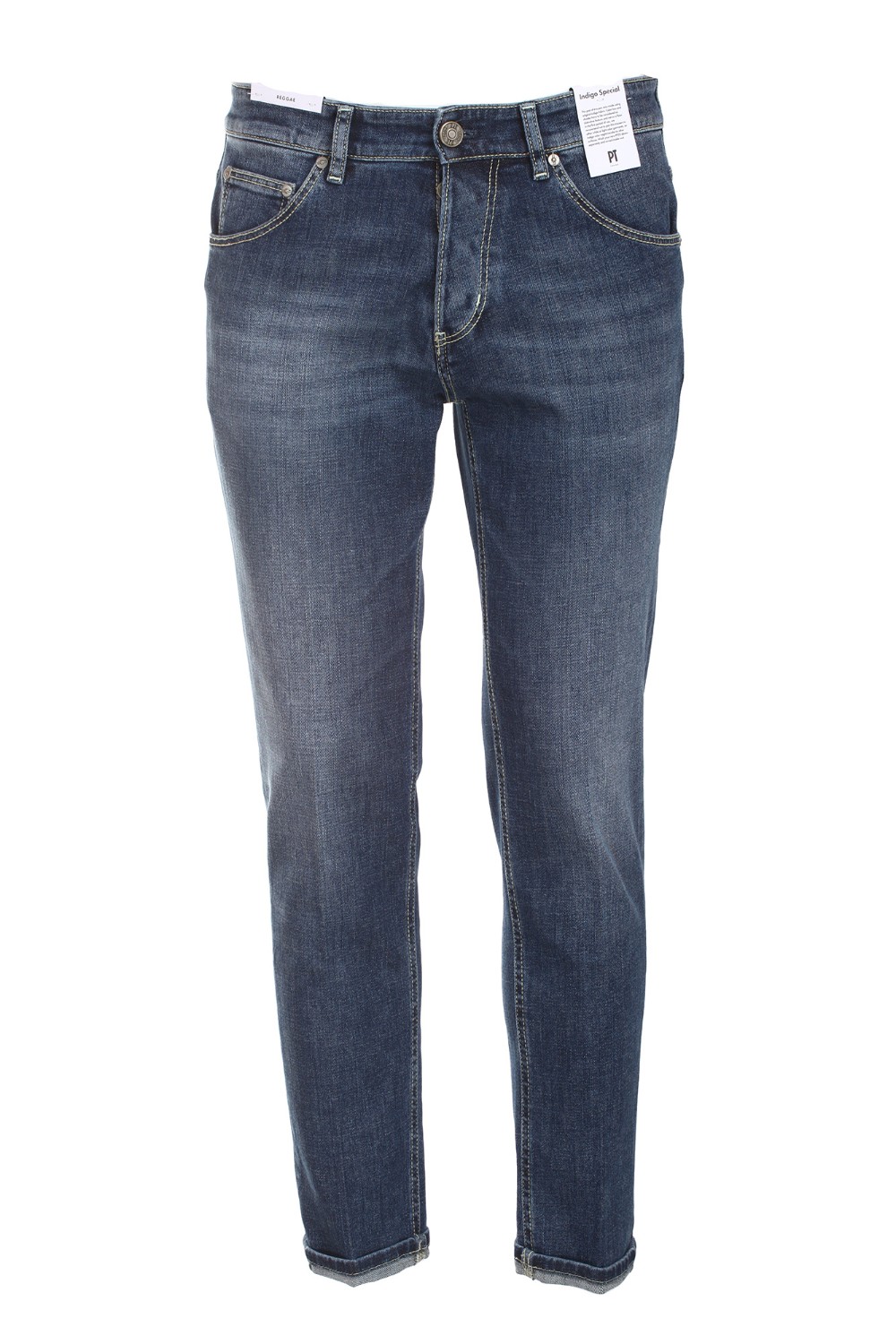 shop PT01  Jeans: PT01 denim in cotone elasticizzato.
Tasche all'americana.
Tapered fit.
Taschino orologio.
Chiusura con zip e bottone.
Cinturino in doppio tessuto.
Fondo 17 cm circa con orlo finito.
Composizione: 98% cotone, 2% elastane.
Fabbricato in Romania.. C5TJ05B30BAS TX28-MB36 number 4588945